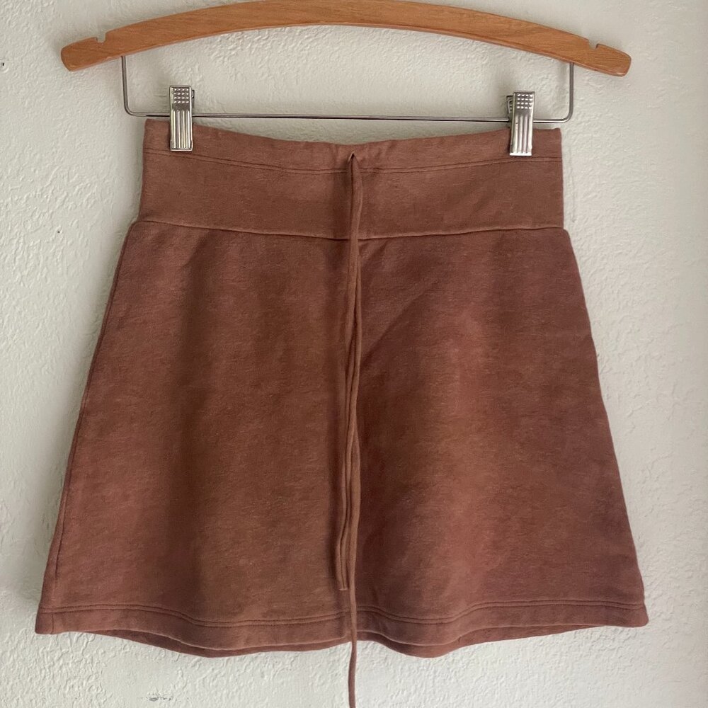 The Fleece Mini Skirt